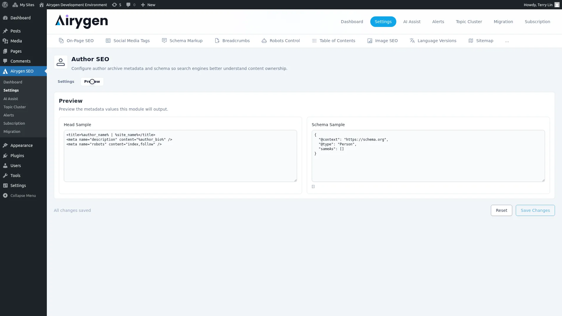 Author SEO Screenshot (2)