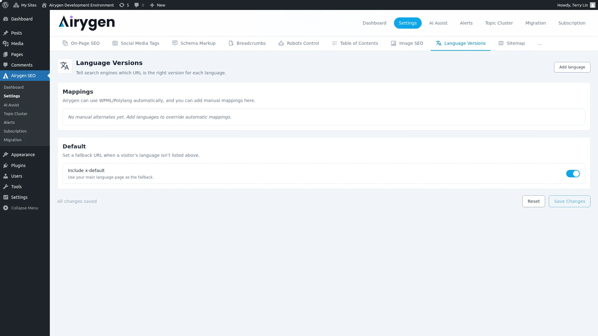 Language Versions Screenshot (1)