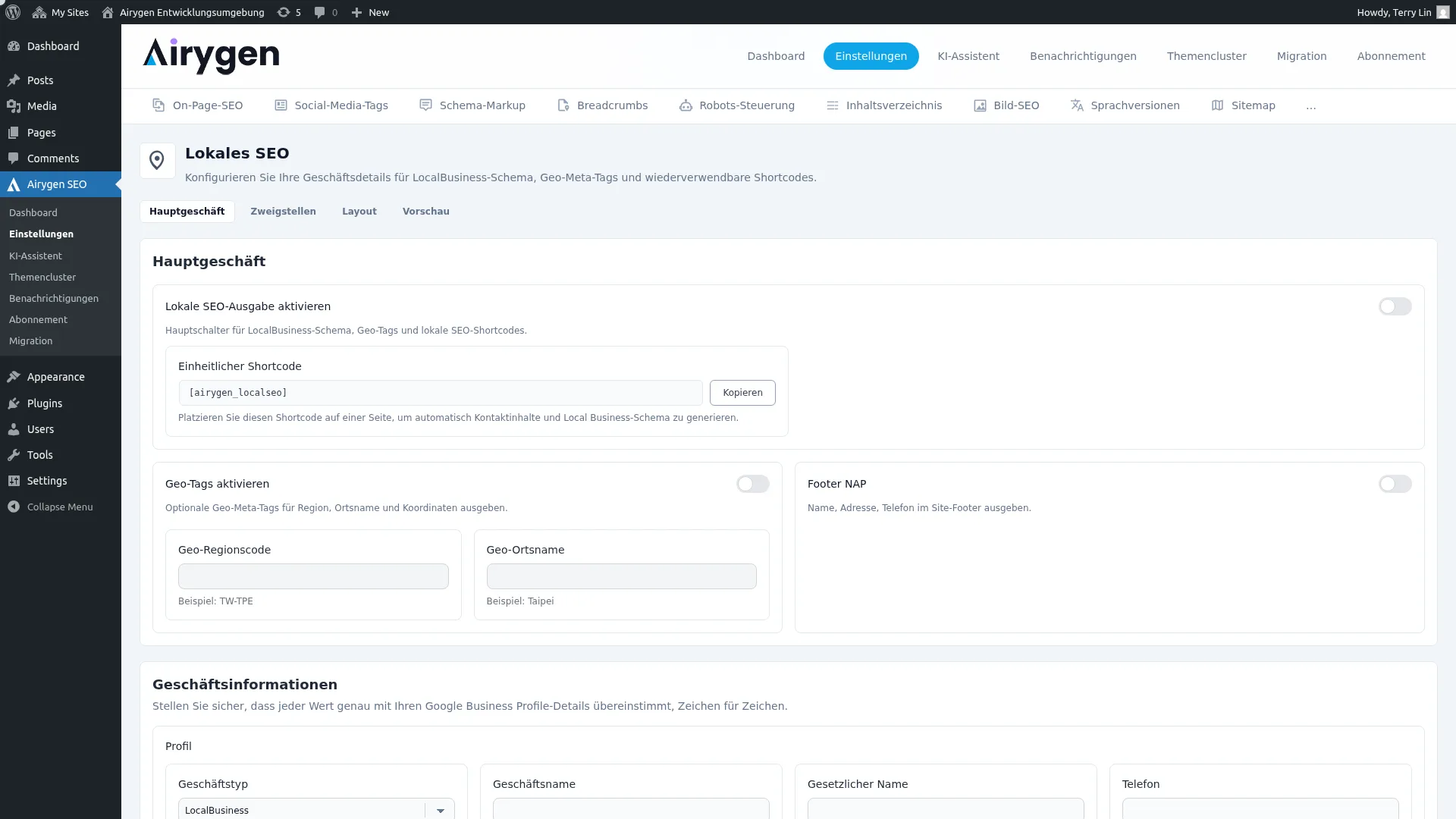 Lokales SEO Screenshot (1)