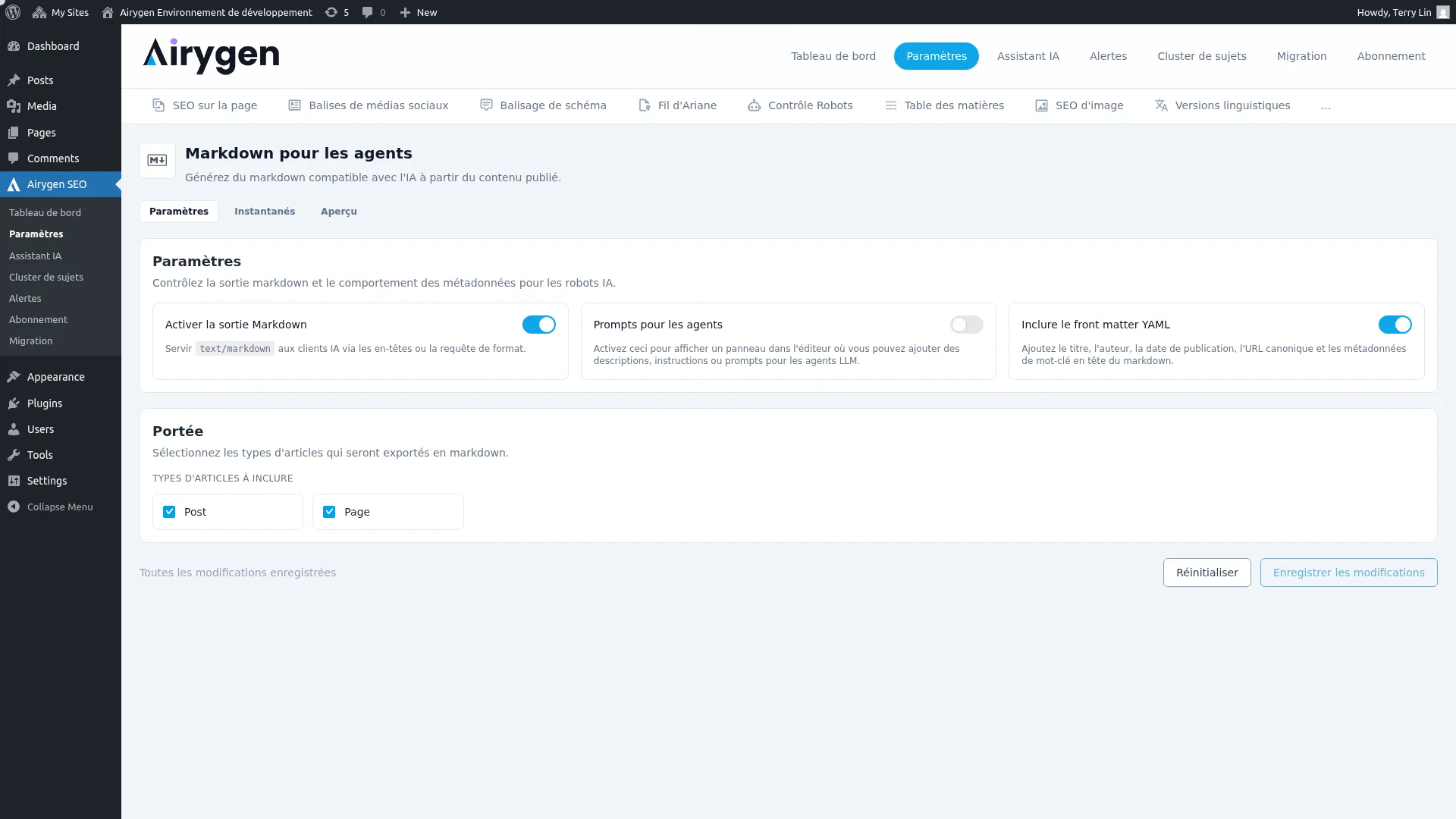 markdown-for-agents-settings