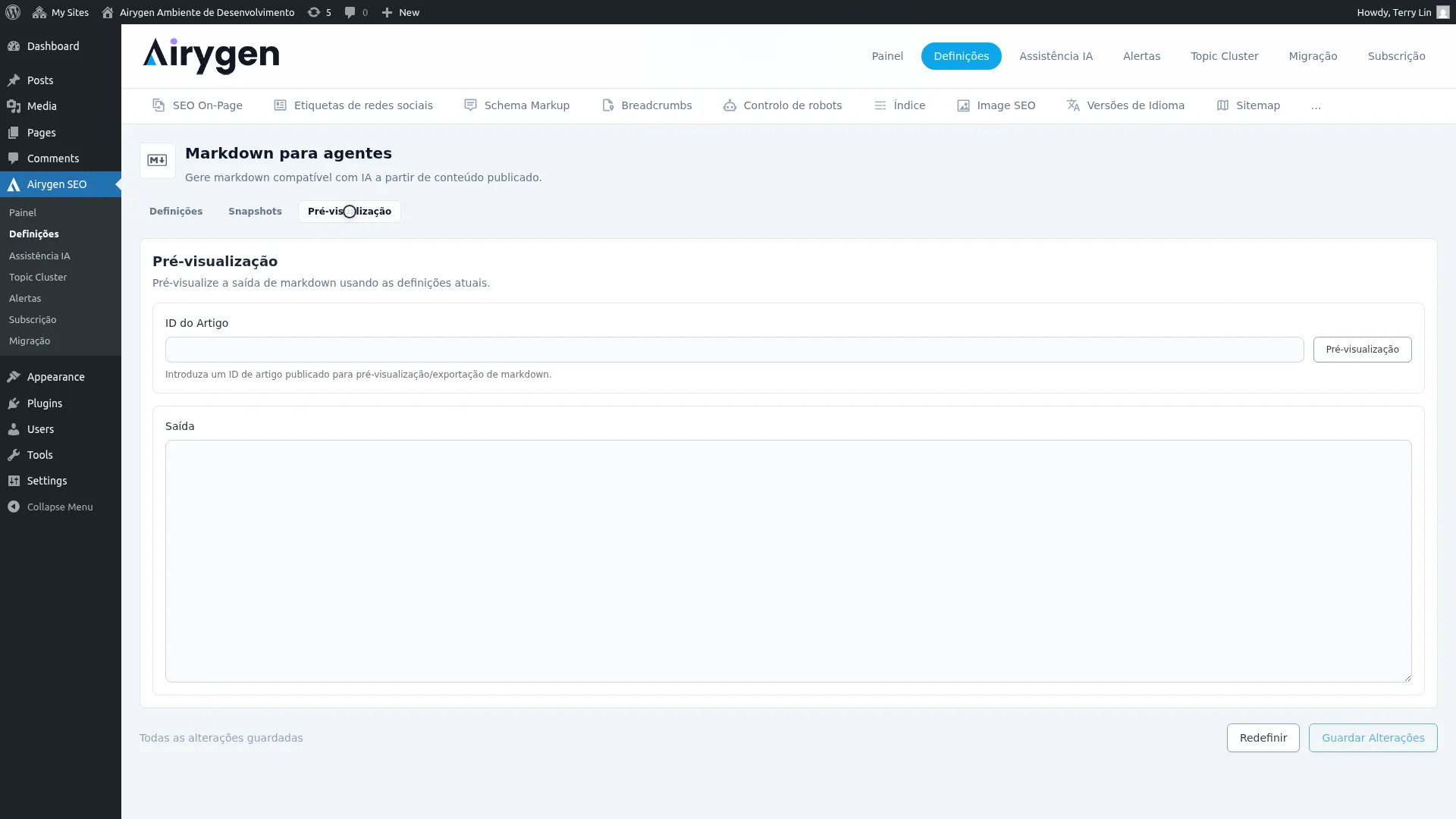 Markdown para agentes captura de tela (3)