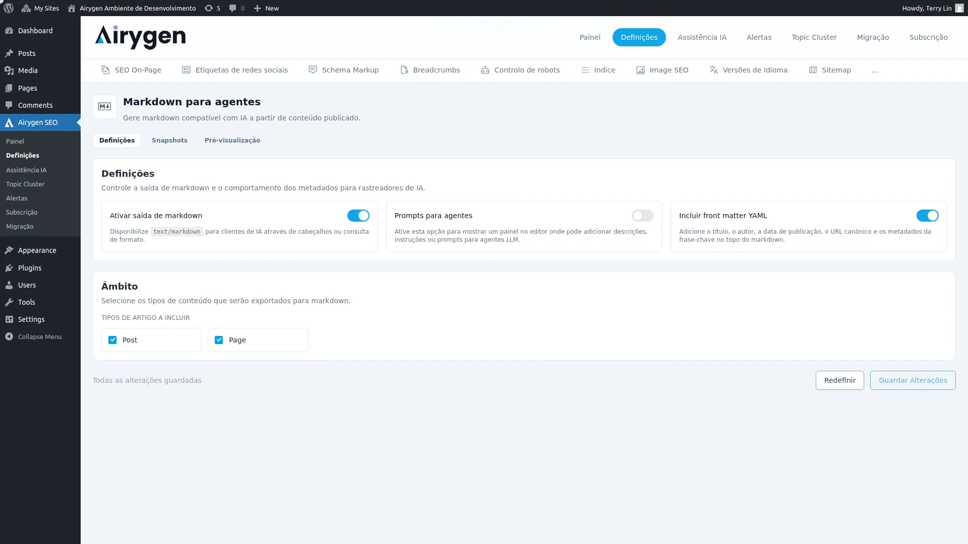 markdown-for-agents-settings