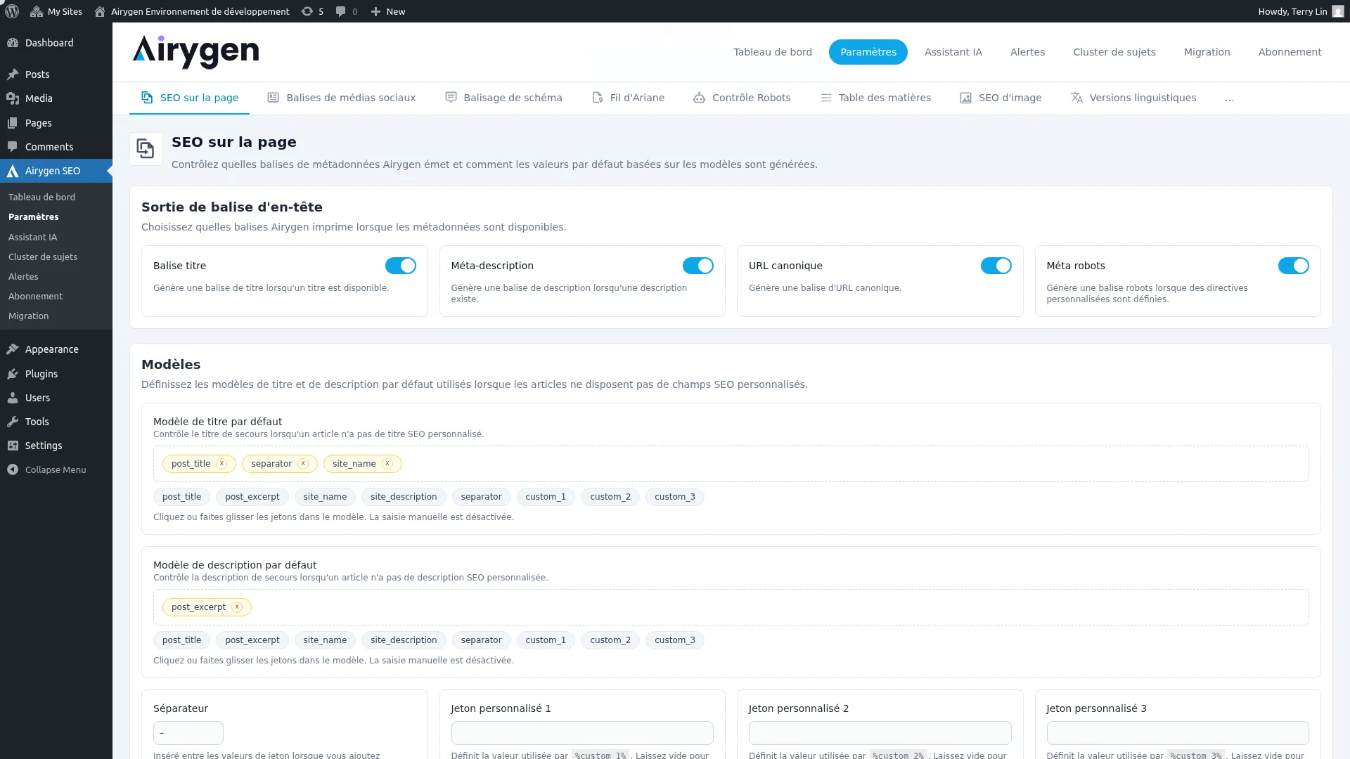 on-page-seo-settings