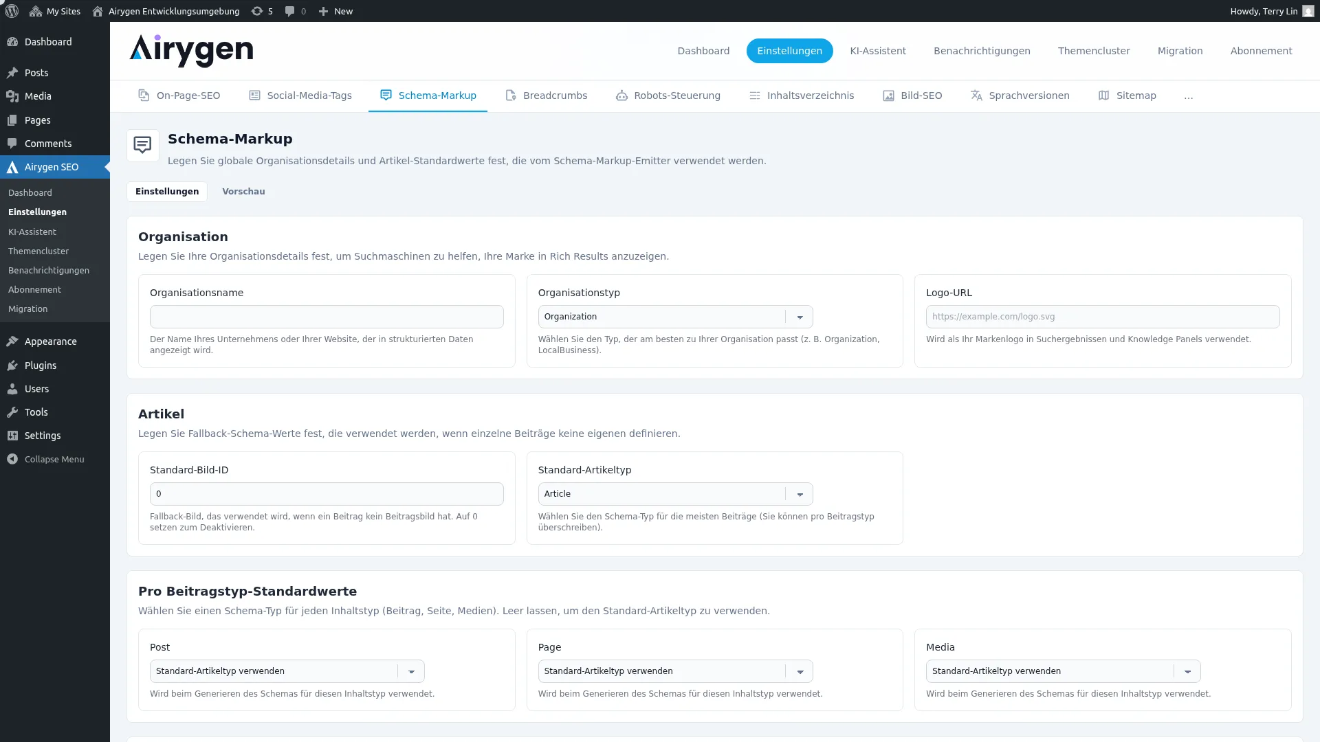 schema-markup-settings