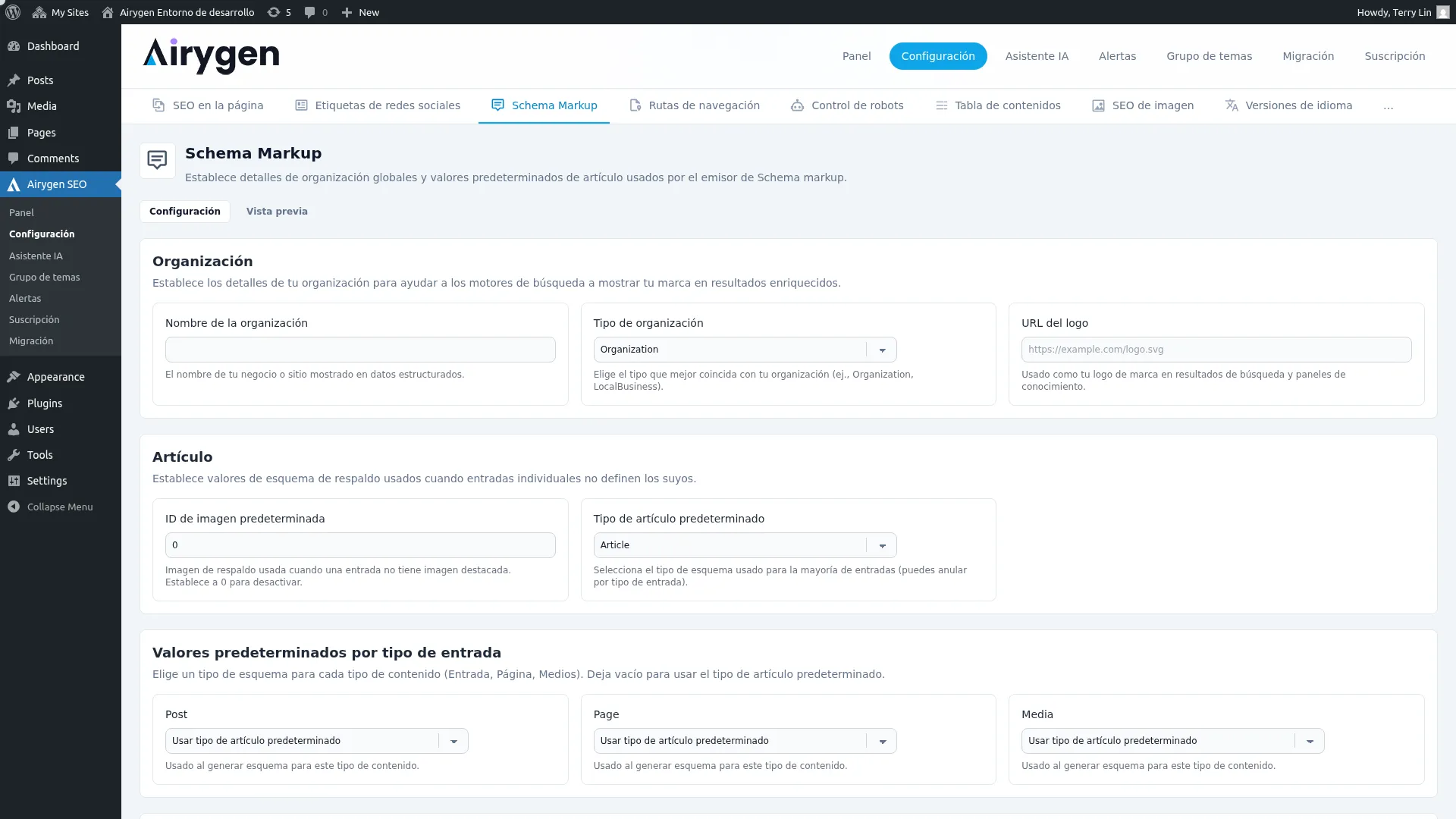 schema-markup-settings