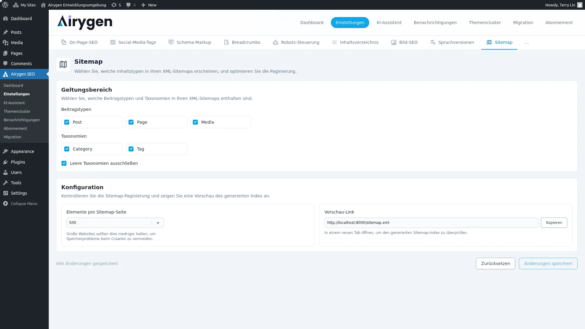 XML-Sitemap Screenshot (1)