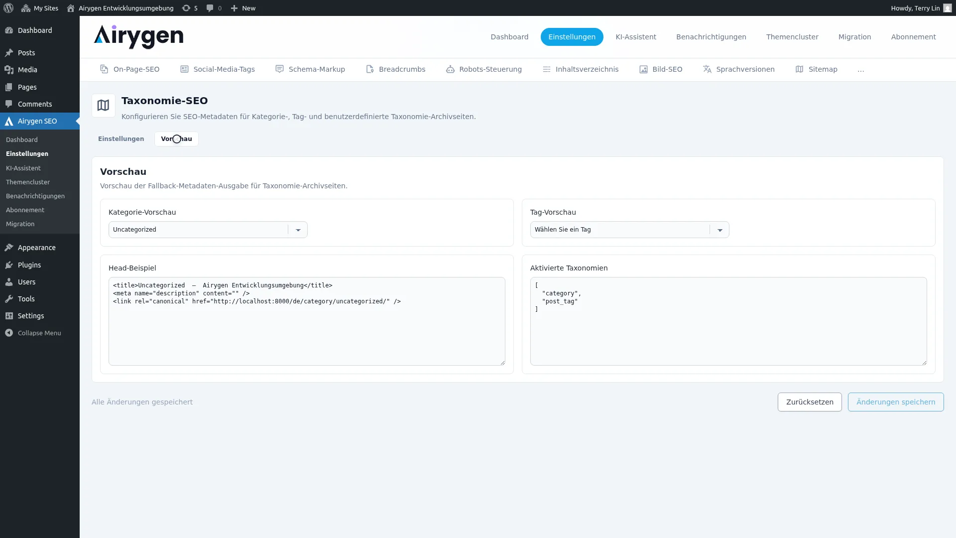 Taxonomie-SEO Screenshot (2)