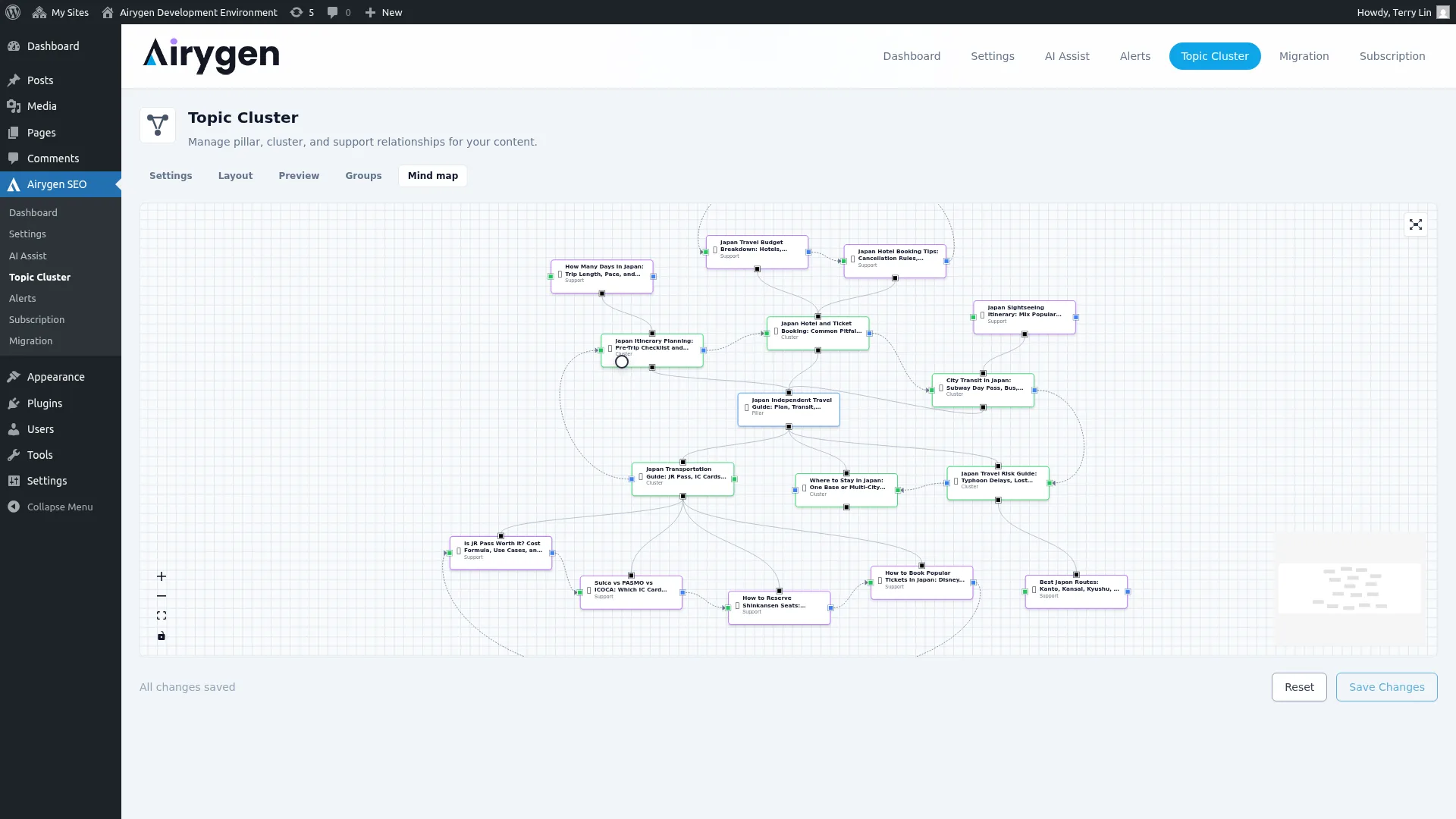 Topic Cluster Screenshot (2)