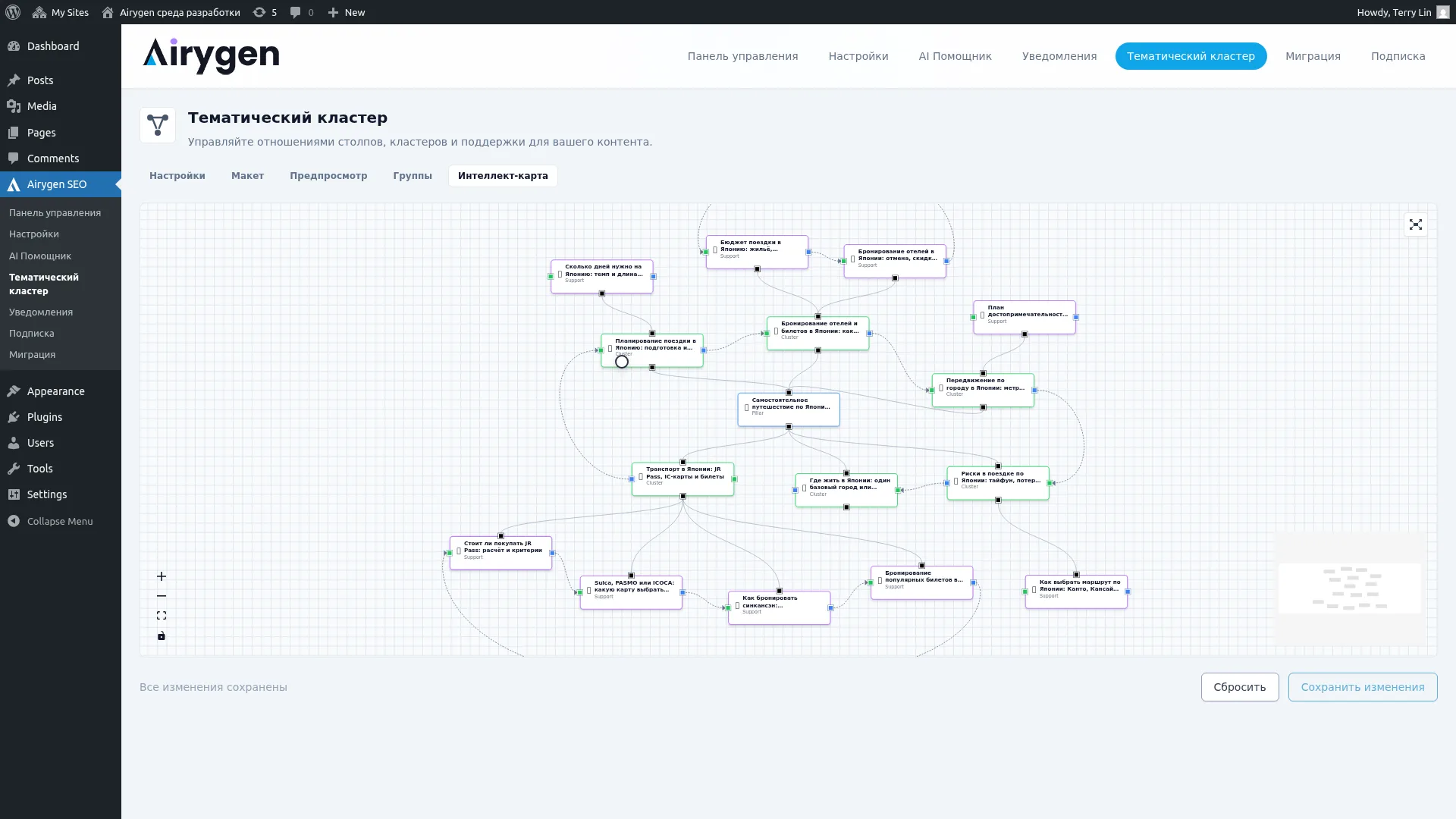 Тематический кластер скриншот (3)